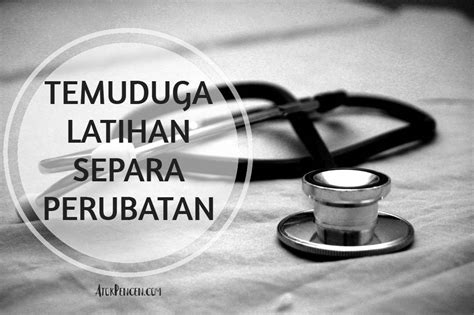 Contoh Jawapan Temuduga Spa Separa Perubatan Image